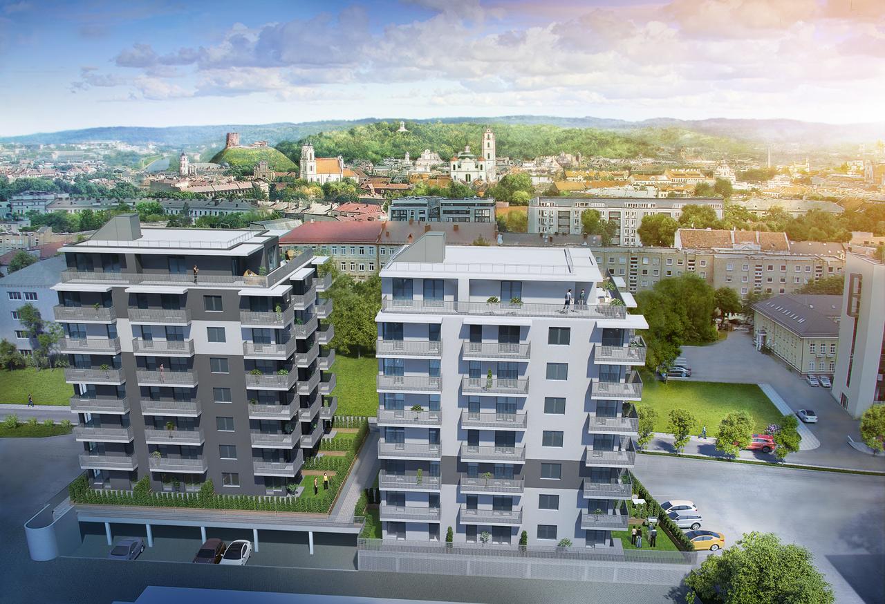 Uptown Studio Apartment Vilnius Ngoại thất bức ảnh